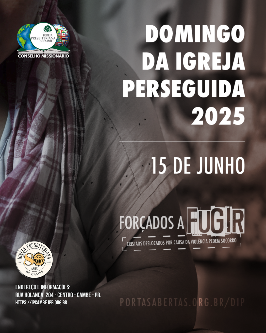 DOMINGO DA IGREJA PERSEGUIDA IPB DE CAMBÉ